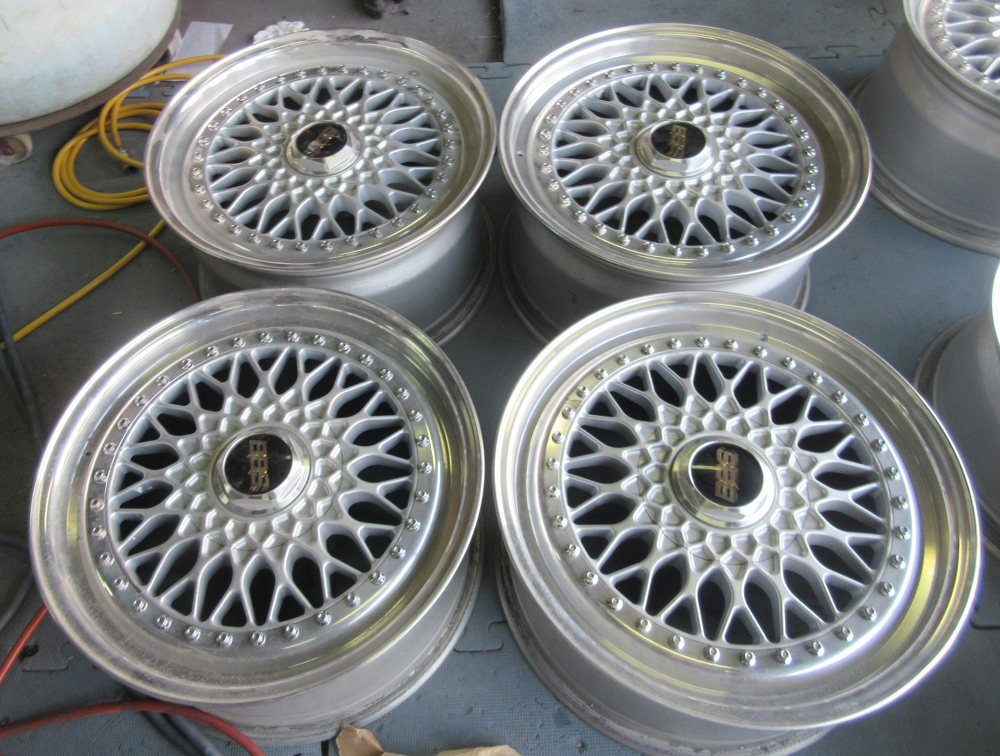 BBS-RS17インチから18インチ/バブルリップリバレル／バレル2次元研磨フルパウダーコート | 仕上げ実績・ブログ | (有)オート