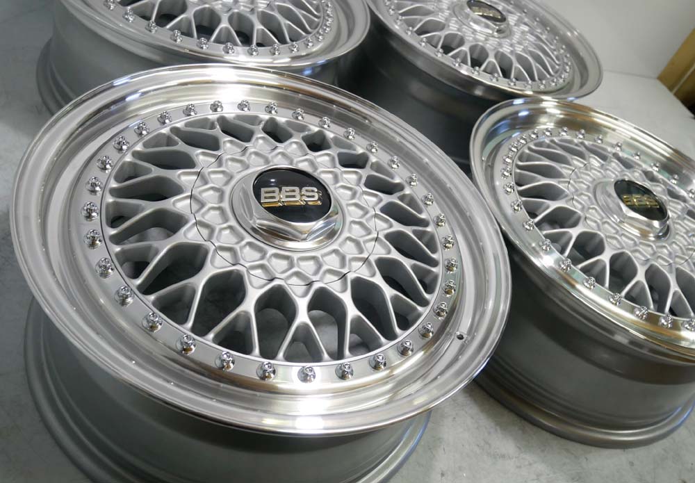 BBS-RS16インチ軽四用100-4Hピッチ加工＆アウトリム交換リバレル ...