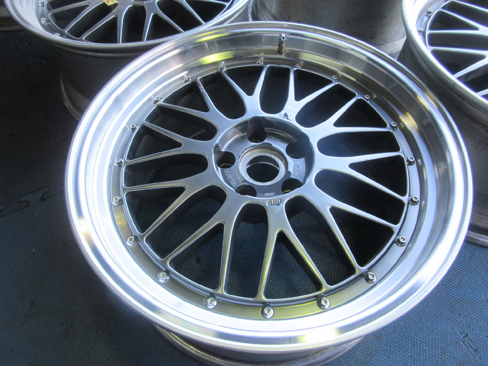 BBS-LM19インチ2Ps＆3Psハイパー塗装（黒中間色）DBK-P（DB-SLD ...